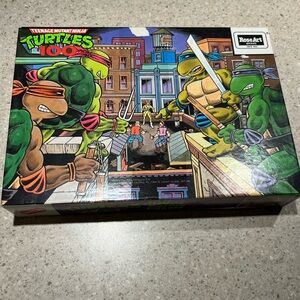 Vintage 1987 RoseArt Teenage Mutant Ninja Turtles Rooftop Puzzle TMNT Complete